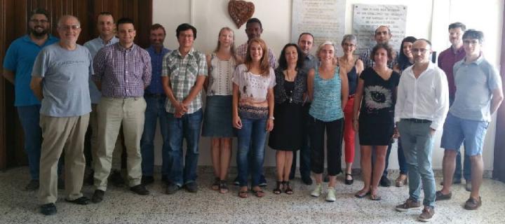 Participants at the AGRICYGEN launch event and consortium meeting in September in Cyprus.