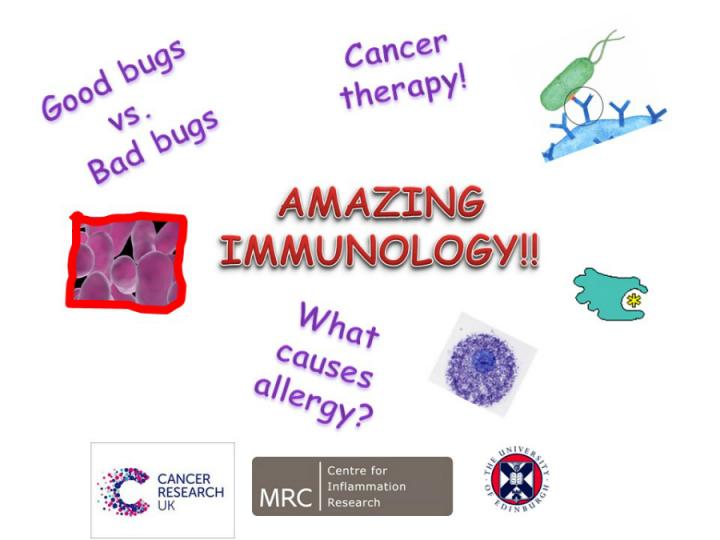 Flyer for Amazing Immunology event