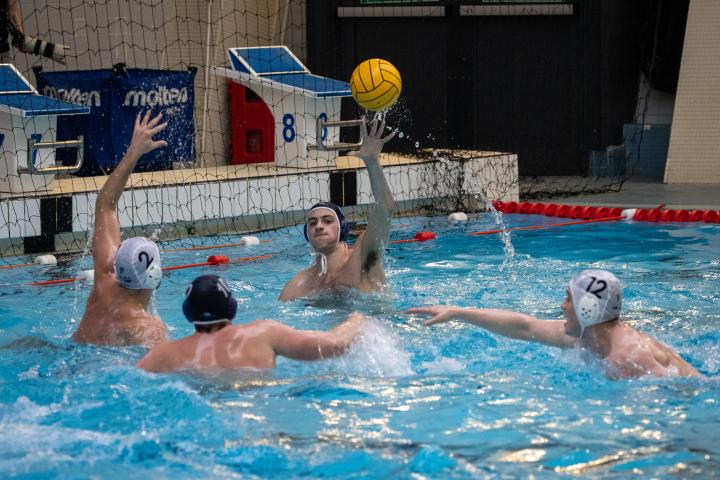 Image of Men's Water polo team playing at BUCS Big Wednesday