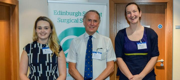 Eilidh Bruce , Professor David Sinclair and Dr Jenny Reid 