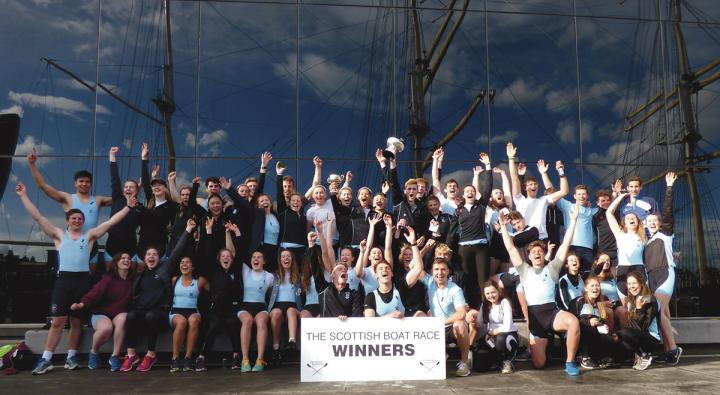 Scottish Boat Race winners Edinburgh University Annual Review 2016-17