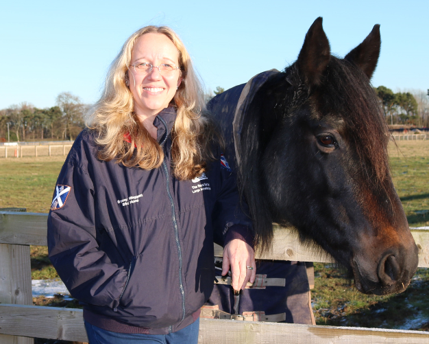 Bryony Lancaster with horse