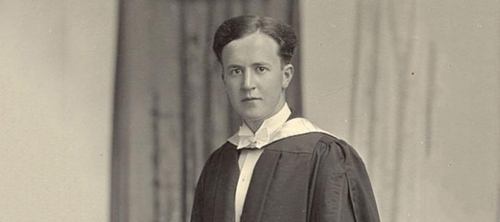 Sorley Maclean at his graduation in 1934 © The Maclean Family