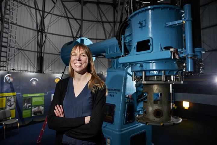 Image of Professor Catherine Heymans at the Royal Observatory, Edinburgh