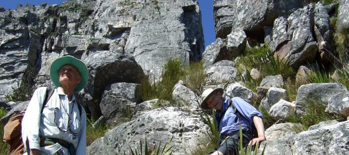 Dr Denis Rutovitz at Table Mountain in 2008