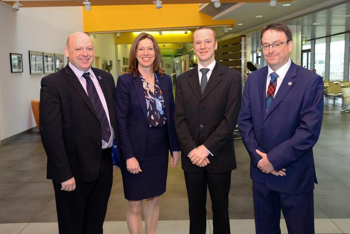 Head of School Professor David Argyle and Roslin scientist Dr Kenneth Baillie have welcomed Chief Medical Officer.