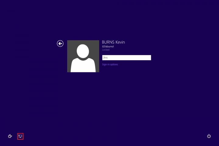 ​​Windows 8 connecting to eduroam