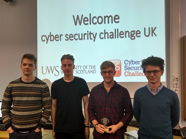 Winners of the Cyber Security Challenge