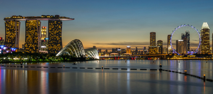 Singapore skyline 
