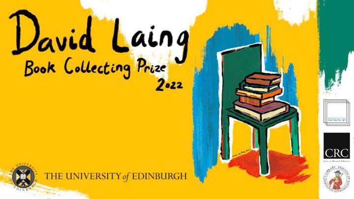 David Laing Book Collecting Prize Poster 2022 
