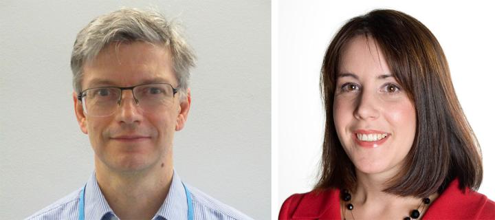 Edinburgh Infectious Disease co-Directors, Profs David Dockrell and Sarah Reece