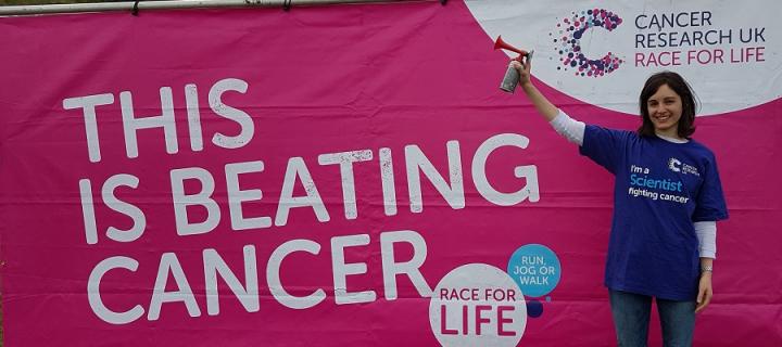 Dr Evi Theodoratou Starts Race for Life 2017