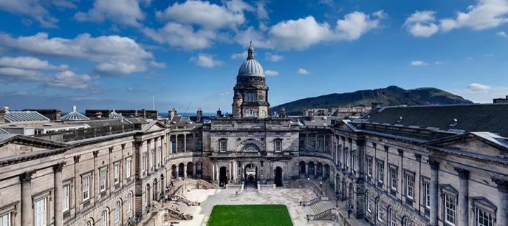 The University's Old College quadrangle