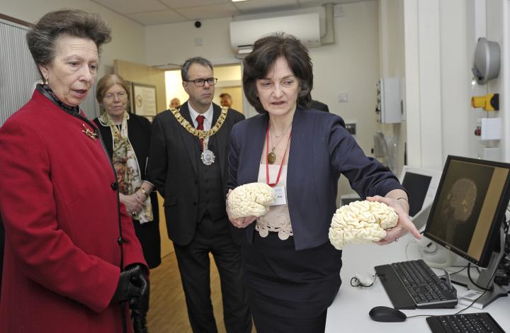 The Princess Royal visits Edinburgh Imaging