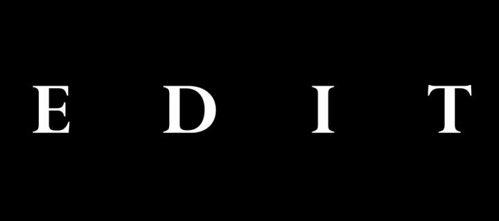 Edit magazine logo