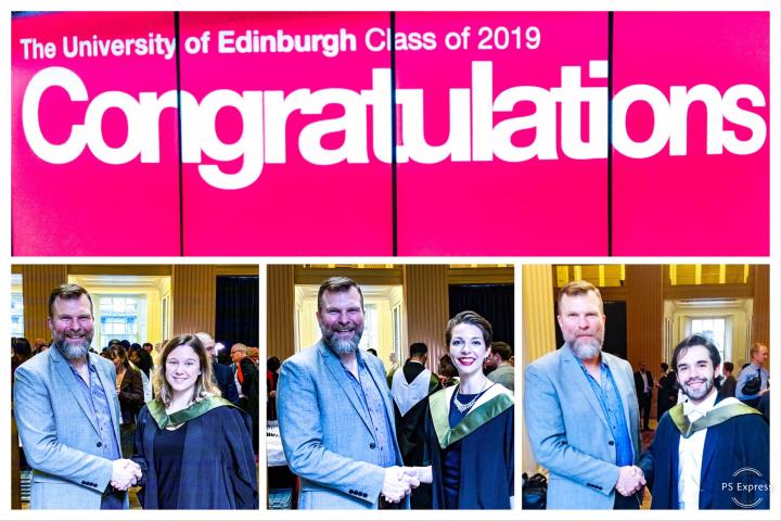 Edinburgh Imaging Academy graduating students 2018-2019