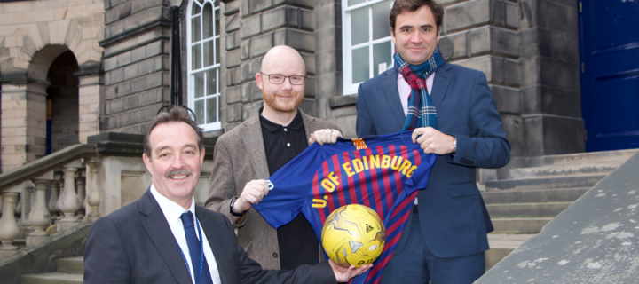 University and FC Barcelona agree winning partnership