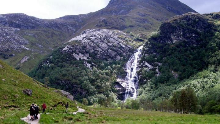 Photo of the geology of Scotland's hills