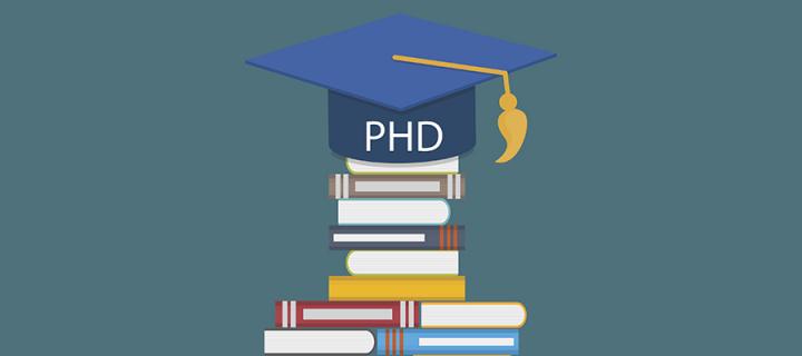 Graphic of stack of books with mortar board on top