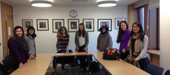 Students and staff at a Gaelic Language and Culture Taster