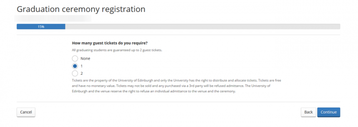 Graduation registration form image 3