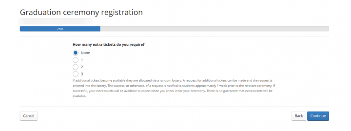 Graduation registration form image 4