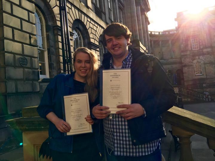 Edinburgh Award (Gaelic Outreach) Students 2016