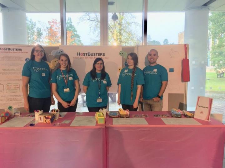 LBEP 'HostBusters' at the Roslin Institute open day 2018