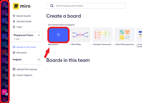 Miro - How to Create a Board