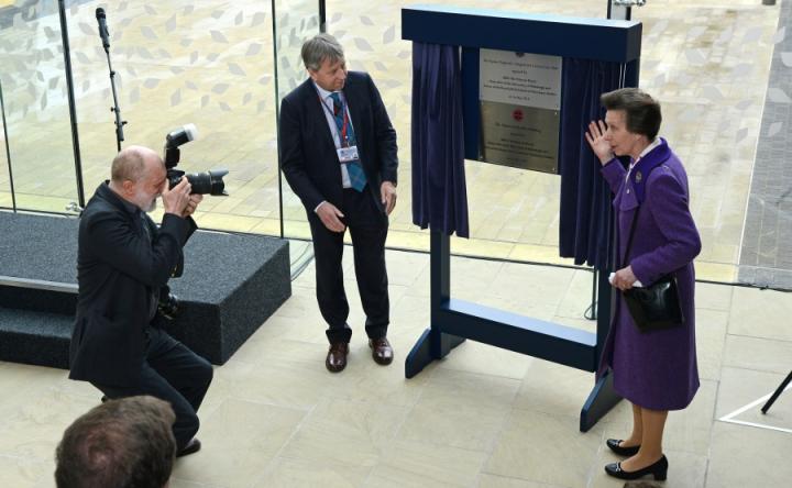 HRH The Princess Royal opens the Charnock Bradley Building