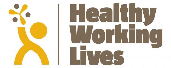 Healthy working lives bronze logo