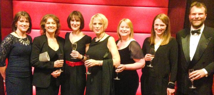 The Lothian Stroke Imaging team at the BMJ Awards