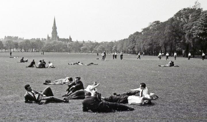 Relaxing on the Meadows 1963