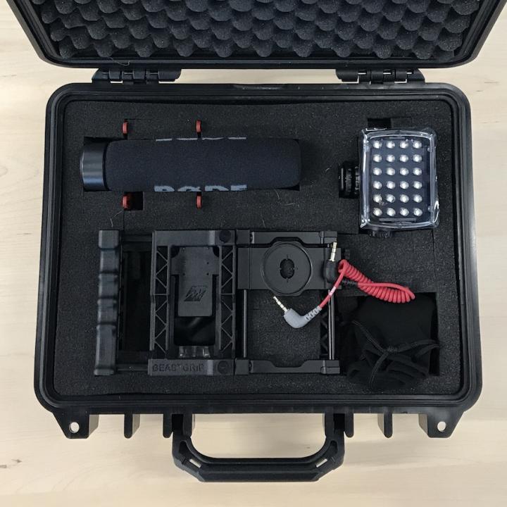 Open case with BeastGrip kit
