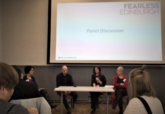 Fearless Edinburgh panel discussion