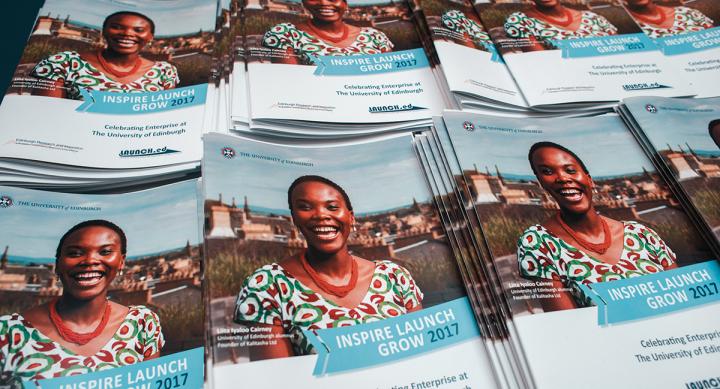 Inspire Launch Grow Awards 2017 leaflets 