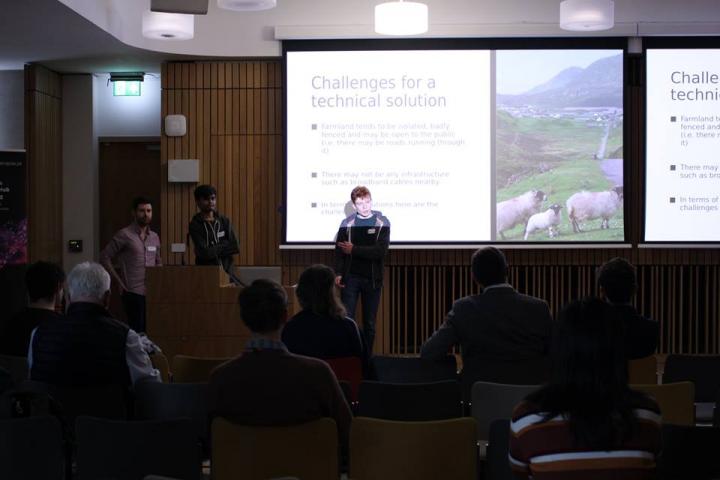 Students at the IoT Hackathon. Photo credit: University of Edinburgh Embedded and Robotics Society