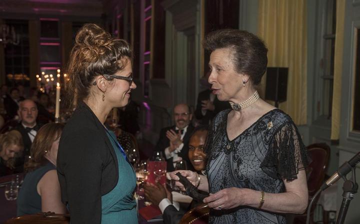 Dr Jennifer Culbertson with The Chancellor, HRH The Princess Royal