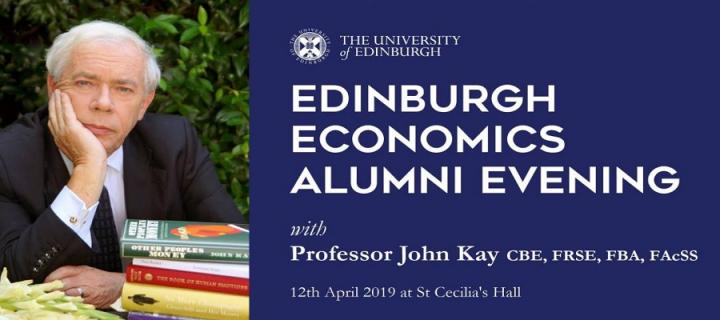 John Kay Economics Alumni event