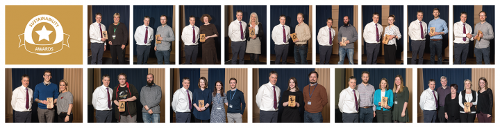 2017 Sustainability Awards staff winners