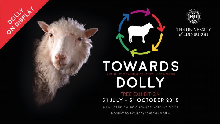 Advert for Towards Dolly exhibition