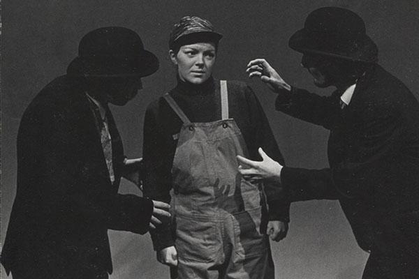 Marka as Boy in a production of Godot