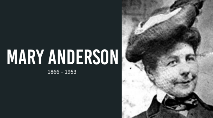 Mary Anderson - women inventor 