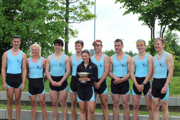 The winning Scottish Boat Race Crew