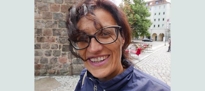 Milena Vegnaduzzo smiling