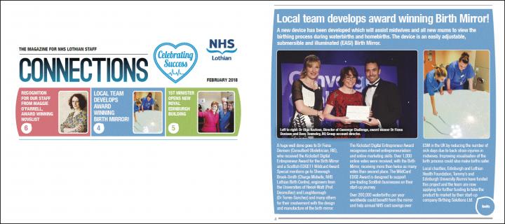 Fiona Denison article from NHS newsletter