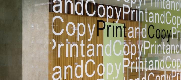 photocopy and print sign