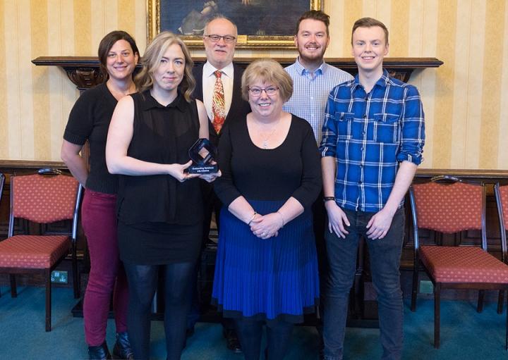 University’s Residence Life team win Outstanding Residence Life Initiative Award 2018 
