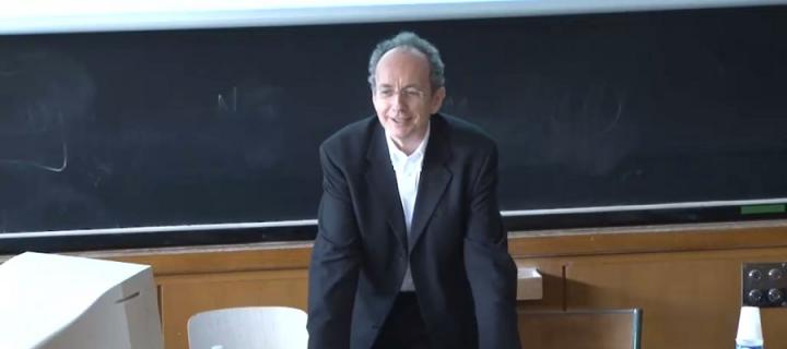 Professor Robert Young giving a seminar