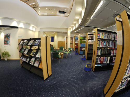 Inside of Royal Infirmary Library image